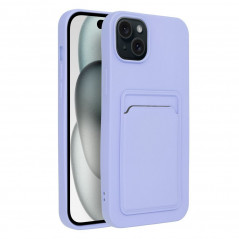 Apple iPhone 15 Plus Coque Card Violet (Violet)