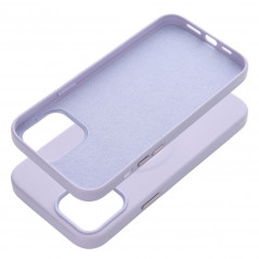 Apple iPhone 12 Pro Max Coque Roar Leather Mag Élégant  MagSAFE  Violet (Purple)