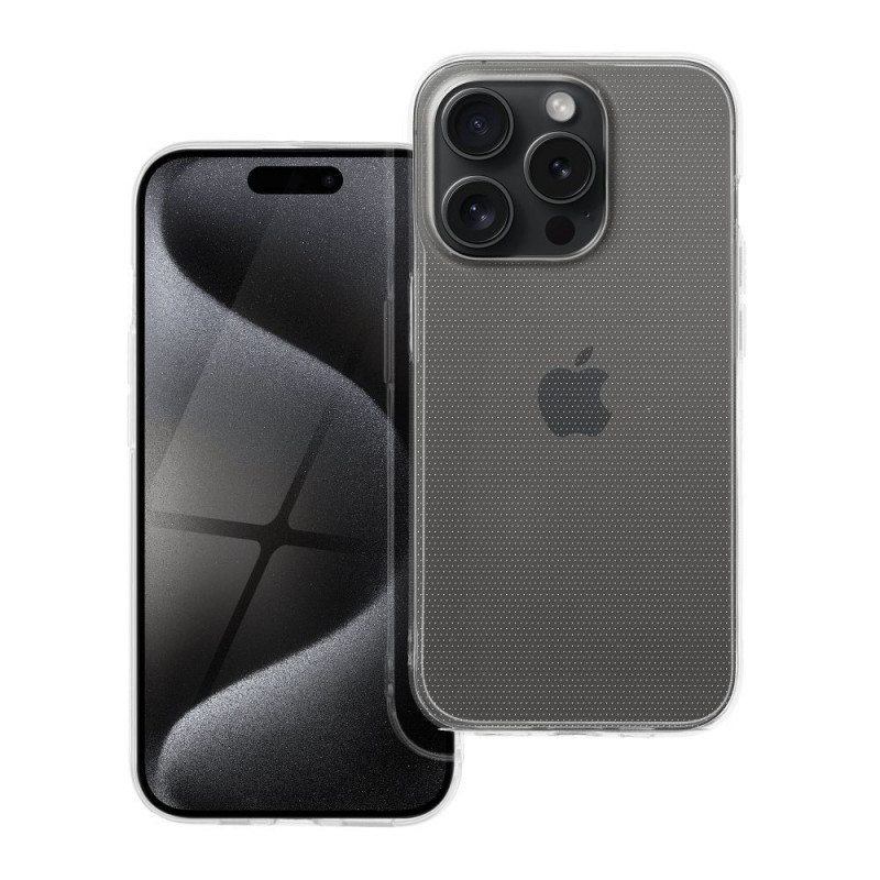 Apple iPhone 15 Pro Coque CLEAR 2mm Transparent