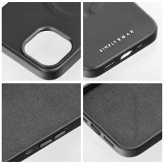 Apple iPhone 13 Coque Roar Leather Mag Élégant  MagSAFE  Noir