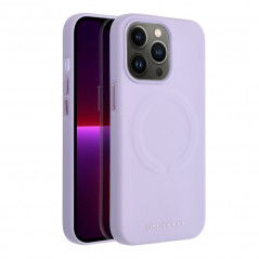 Apple iPhone 13 Pro Coque Roar Leather Mag Élégant  MagSAFE  Violet (Purple)