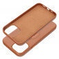Apple iPhone 13 Pro Max Coque Roar Leather Mag Élégant  MagSAFE  Brun