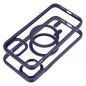 Apple iPhone 11 Coque Color Edge Mag MagSAFE  Violet profond