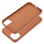 Apple iPhone 15 Plus Coque Roar Leather Mag Élégant  MagSAFE  Brun