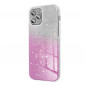 Apple iPhone 15 Plus Coque Shining Transparent et rose
