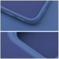 Apple iPhone 15 Coque Silicone Élégant  Bleu