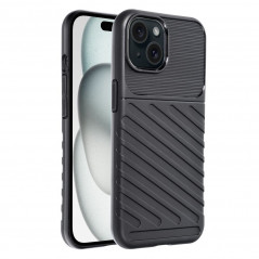Apple iPhone 15 Coque THUNDER Noir