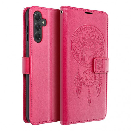 Samsung Galaxy A14 LTE Portefeuilles MEZZO Book Capteurs de rêve  Magenta
