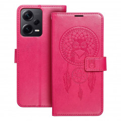 XIAOMI Redmi Note 12 5G Portefeuilles MEZZO Book Capteurs de rêve  Magenta