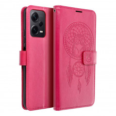 XIAOMI Redmi Note 12 5G Portefeuilles MEZZO Book Capteurs de rêve  Magenta
