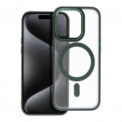Apple iPhone 15 Pro Coque Matte Mag Cove MagSAFE  Vert