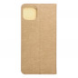 Apple iPhone 15 Plus Portefeuilles LUNA Book Gold Élégant  Or