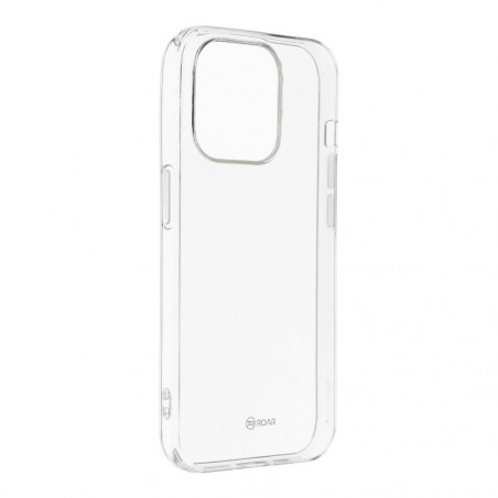 Apple iPhone 15 Pro Coque Roar Jelly Case Transparent