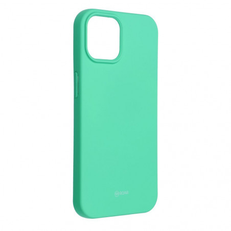 Apple iPhone 15 Coque Roar Colorful Jelly Couleur menthe