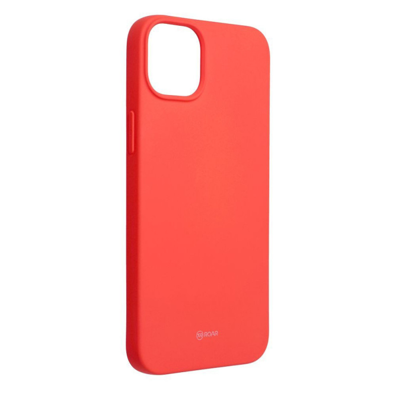 Apple iPhone 15 Plus Coque Roar Colorful Jelly Rose pêche