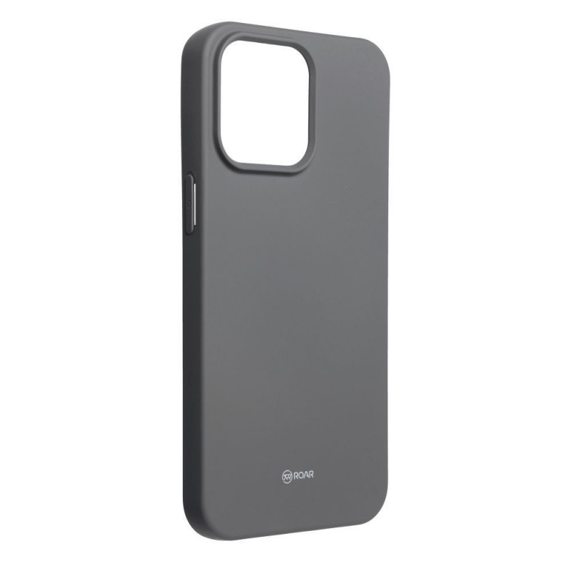 Apple iPhone 15 Pro Max Coque Roar Colorful Jelly Gris