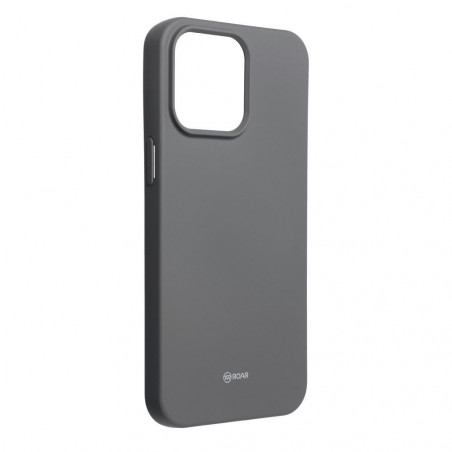 Apple iPhone 15 Pro Max Coque Roar Colorful Jelly Gris