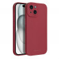 Apple iPhone 15 Coque Roar Luna Monochromatique, Élégant, Un accessoire esthétique  Rouge