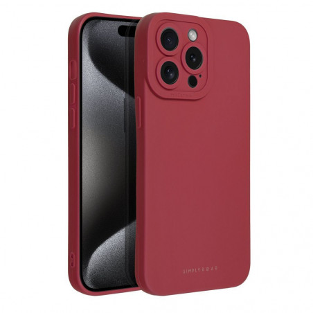 Apple iPhone 15 Pro Max Coque Roar Luna Monochromatique, Élégant, Un accessoire esthétique  Rouge