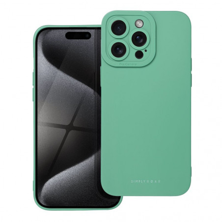 Apple iPhone 15 Pro Max Coque Roar Luna Monochromatique, Élégant, Un accessoire esthétique  Vert