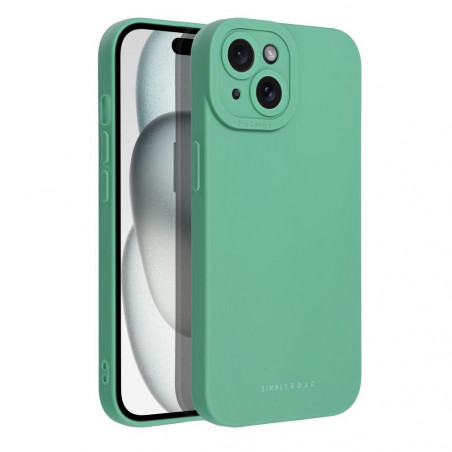 Apple iPhone 15 Coque Roar Luna Monochromatique, Élégant, Un accessoire esthétique  Vert