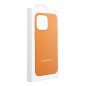 Apple iPhone 15 Coque Leather Mag Cover Élégant  MagSAFE  Orange