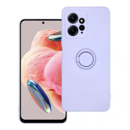 XIAOMI Redmi Note 12 4G Coque Silicone ring Violet (Violet)