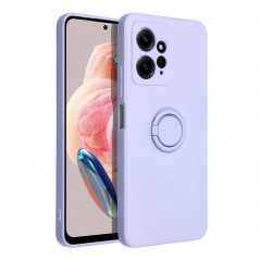 XIAOMI Redmi Note 12 4G Coque Silicone ring Violet (Violet)