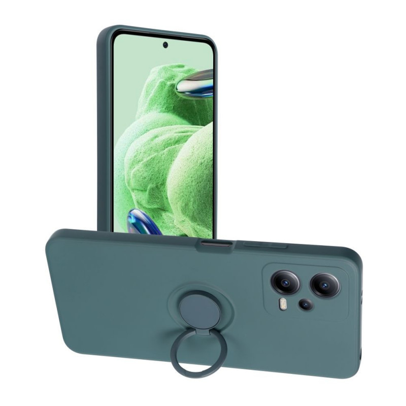 XIAOMI Redmi Note 12 5G Coque Silicone ring Vert