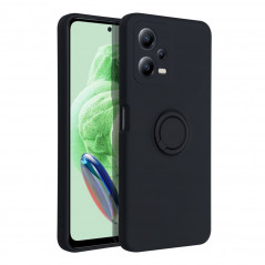 XIAOMI Redmi Note 12 5G Coque Silicone ring Noir