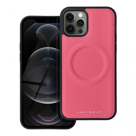 Apple iPhone 12 Pro Coque Roar Mag Morning Élégant  MagSAFE  Rose vif