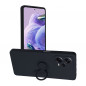 XIAOMI Redmi Note 12 Pro Plus 5G Coque Silicone ring Noir