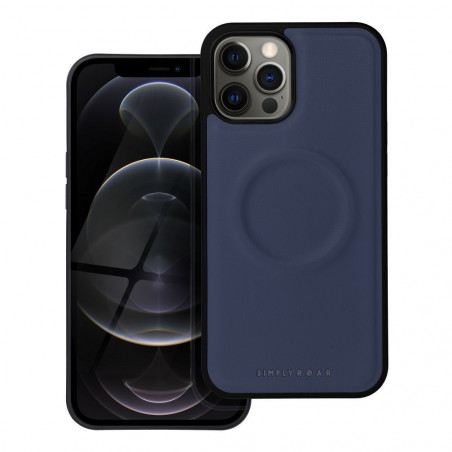 Apple iPhone 12 Pro Max Coque Roar Mag Morning Élégant  MagSAFE  Marine