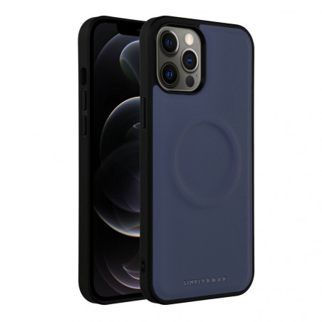 Apple iPhone 12 Pro Max Coque Roar Mag Morning Élégant  MagSAFE  Marine