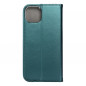 Apple iPhone 15 Plus Portefeuilles Smart Magneto book Vert foncé