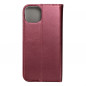 Apple iPhone 15 Plus Portefeuilles Smart Magneto book Bourgogne