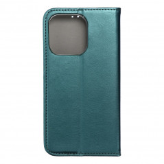 Apple iPhone 15 Pro Portefeuilles Smart Magneto book Vert foncé