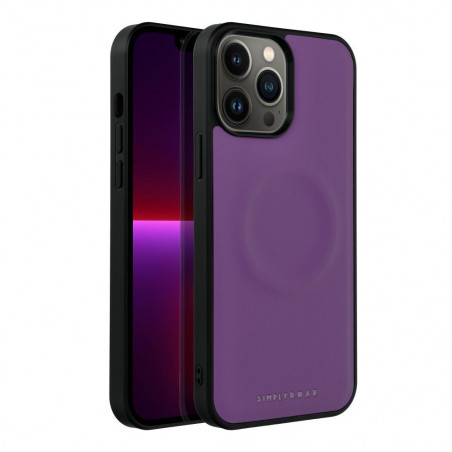 Apple iPhone 13 Pro Max Coque Roar Mag Morning Élégant  MagSAFE  Violet (Purple)