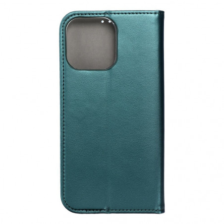 Apple iPhone 15 Pro Max Portefeuilles Smart Magneto book Vert foncé