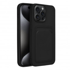 Apple iPhone 15 Pro Max Coque Card Noir