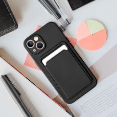 Apple iPhone 15 Pro Max Coque Card Noir