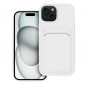 Apple iPhone 15 Coque Card Blanc