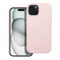 Apple iPhone 15 Coque Roar Cloud-Skin Rose clair