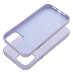 Apple iPhone 12 Coque Roar Leather Mag Élégant  MagSAFE  Violet (Purple)