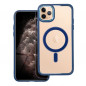 Apple iPhone 11 Pro Max Coque Color Edge Mag MagSAFE  Bleu marine