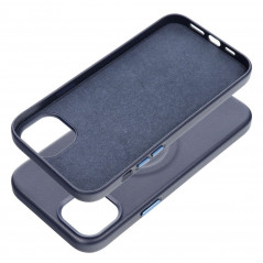 Apple iPhone 14 Plus Coque Roar Leather Mag Élégant  MagSAFE  Marine