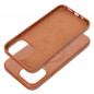 Apple iPhone 14 Pro Max Coque Roar Leather Mag Élégant  MagSAFE  Brun