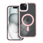 Apple iPhone 15 Plus Coque Color Edge Mag MagSAFE  Rose