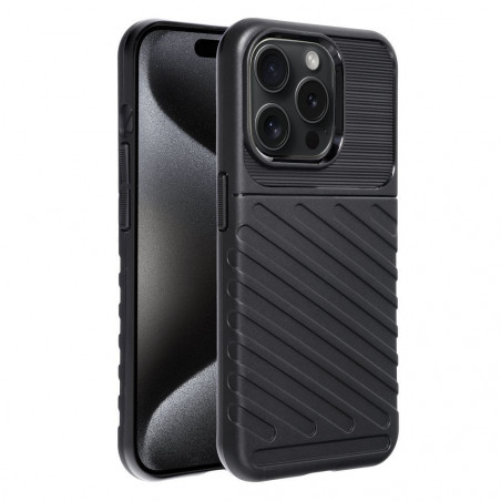Apple iPhone 15 Pro Coque THUNDER Noir