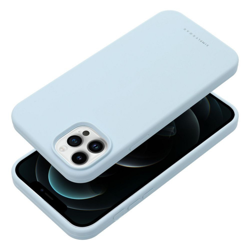 Apple iPhone 12 Pro Coque Roar Cloud-Skin Bleu clair